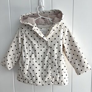 Girls Zara Raincoat 2-3T